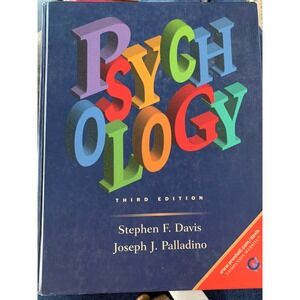 Psychology 3rd Edition Davis Palladino Hardcover Textbook Collegiate